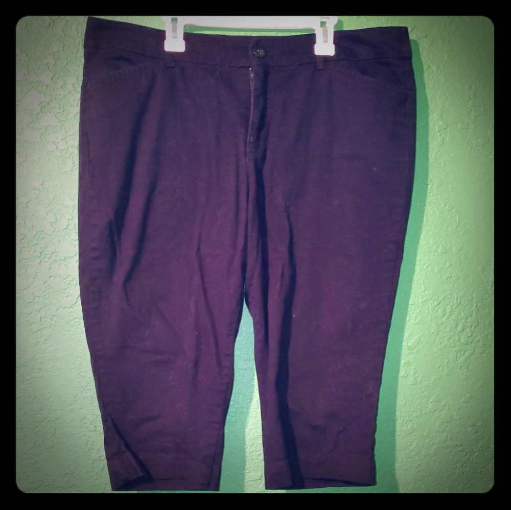 Above knee Black Shorts